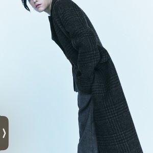 Zara wool coat bloggers fav